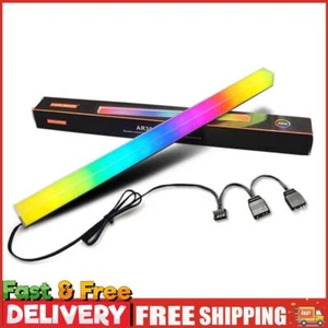 30cm Light Strip Aluminum Magnet RGB LED Color Lamp (4Pin+5V 3Pin) ~ - Bild 1 von 9