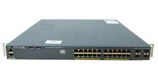 Cisco Catalysts 24 Poe Switch Ws-c2960x-24ps-l V03 Rack Mounts