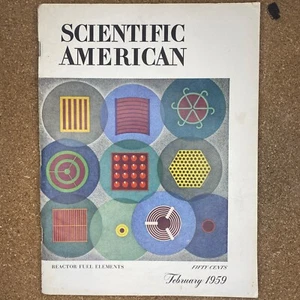 Scientific American February 1959 Pidgin Languages Fission Reactor Fuel - Picture 1 of 2