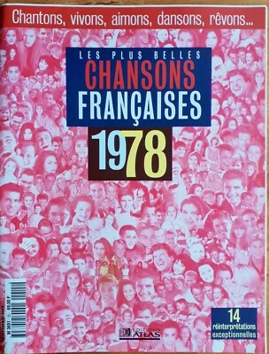 LES PLUS BELLES CHANSONS FRANCAISES 78 MAGAZINE ATLAS STARMANIA RENAUD MITCHELL - Photo 1/4