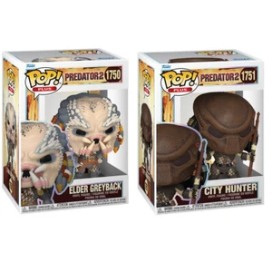 2 Predator - City Hunter + Elder Greyback Pop! Vinyl Figure 1750 1751 New - Picture 1 of 3