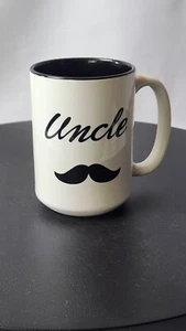 Uncle Mustache Mug - Picture 1 of 2