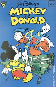 Walt Disney's Mickey and Donald #11 NM 9.4 1989 Stock Image