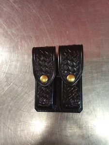 Don Hume Leathergoods Dual Magazine Holster Model D407 850.A - USED - Picture 1 of 5