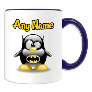 Regalo Personalizado Pingüino Batman Taza Caja de Dinero Taza Película Héroe Vengadores Superhéroe - Imagen 1 de 19