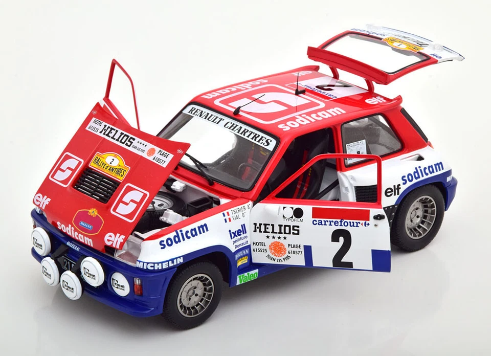 Renault R5 Turbo Rally D'antibes 1983 - Solido 1/18