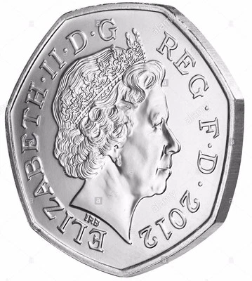 Double Sided Coin 50p / 50 Pence Coin [Double Headed / Double Tailed Coin]  - Image 1 of 4
