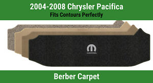 Lloyd Berber Small Cargo Carpet Mat for '04-08 Chrysler Pacifica w/Black M-Mopar