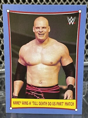 Tarjeta de lucha libre 2017 WWE Topps Heritage Kane #7 WWF Summer Slam See No Evil Foto 1 de 4