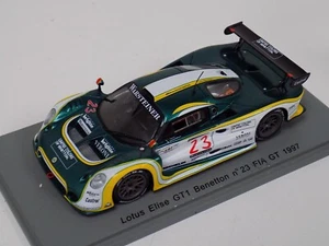 1/43 Spark Lotus Elise GT1 aus 1997 FIA GT Serienauto #23 S0184 JP48 - Bild 1 von 5