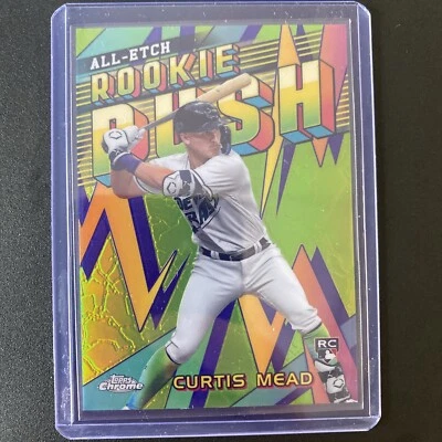 2024 Topps Chrome - All-Etch Rookie Rush #CERR-6 Curtis Mead (RC) - Image 1 of 2