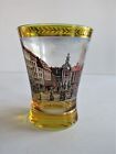 Anton Kothgasser style Antique Bohemian Glass Beaker Hand-painted 1900s
