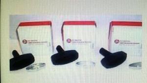 192-0411 RECOIL RE-COIL RUBBER STARTER PULL T - HANDLES ONAN 3pc NOS - Picture 1 of 1