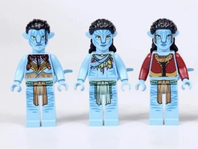 NEW Lego 75574 Avatar Minifigures only Mo’at, Neytiri, Tsu’tey - 3 Total Figures - Image 1 of 2