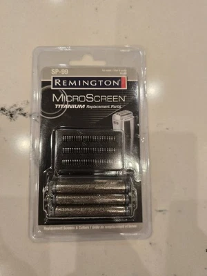 Nuevo Remington SP-99 Microscreen Titanio Repuesto Pantallas y Cortadores MS-900 Foto 1 de 2