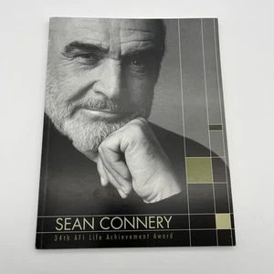 Sean Connery 34th AFI Life Achievement Award Softcover Tribute Magazine Book - Foto 1 di 8