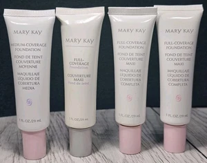 Mary Kay Liquid Medium & Full Coverage Foundation Beige 300 304 400 402 U PICK! - Picture 1 of 9
