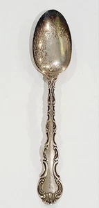 Antiker Pat 1897 Sterling Silber Löffel 5,5" sehr schön & sauber - Bild 1 von 4