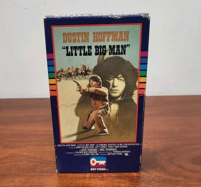 LITTLE BIG MAN  Preowned VHS Tape KEY VIDEO  1984  CBS FOX   Hi-Fi  1971 Film - Image 1 of 4