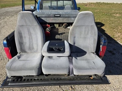 94 95 96 97 Ford F150 F250 F350 GRIS ÓPALO asiento con canastilla delantero 40/20/40 cabina simple Foto 1 de 4