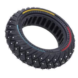 10x2.70 6.5 (10x2.75) Electric Scooter Tire With Anti Slip Screws Three OB - Picture 1 of 12