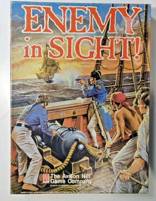 Avalon Hill - Enemy in Sight - 18th Century Ship Card Game - Image 1 of 4