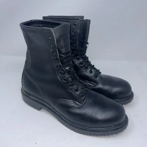 Red Wing 4473 Feuerwehr Holzfällerstiefel Stahlkappe Größe 9,5 D Hergestellt in den USA ANSI - Bild 1 von 17