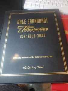 Dale Earnhardt7TimeWinstonCupChampionship23kt Gold11Cards3 BooksDaleEarnhardt JR - Picture 1 of 15