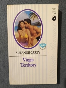 Virgin Territory Suzanne Carey 1986 Silhouette Romance Paperback - Imagen 1 de 3