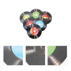 18 Pcs Record Decoration Wall Fake Vinyl Records Old for Party Decorations - Picture 1 of 12