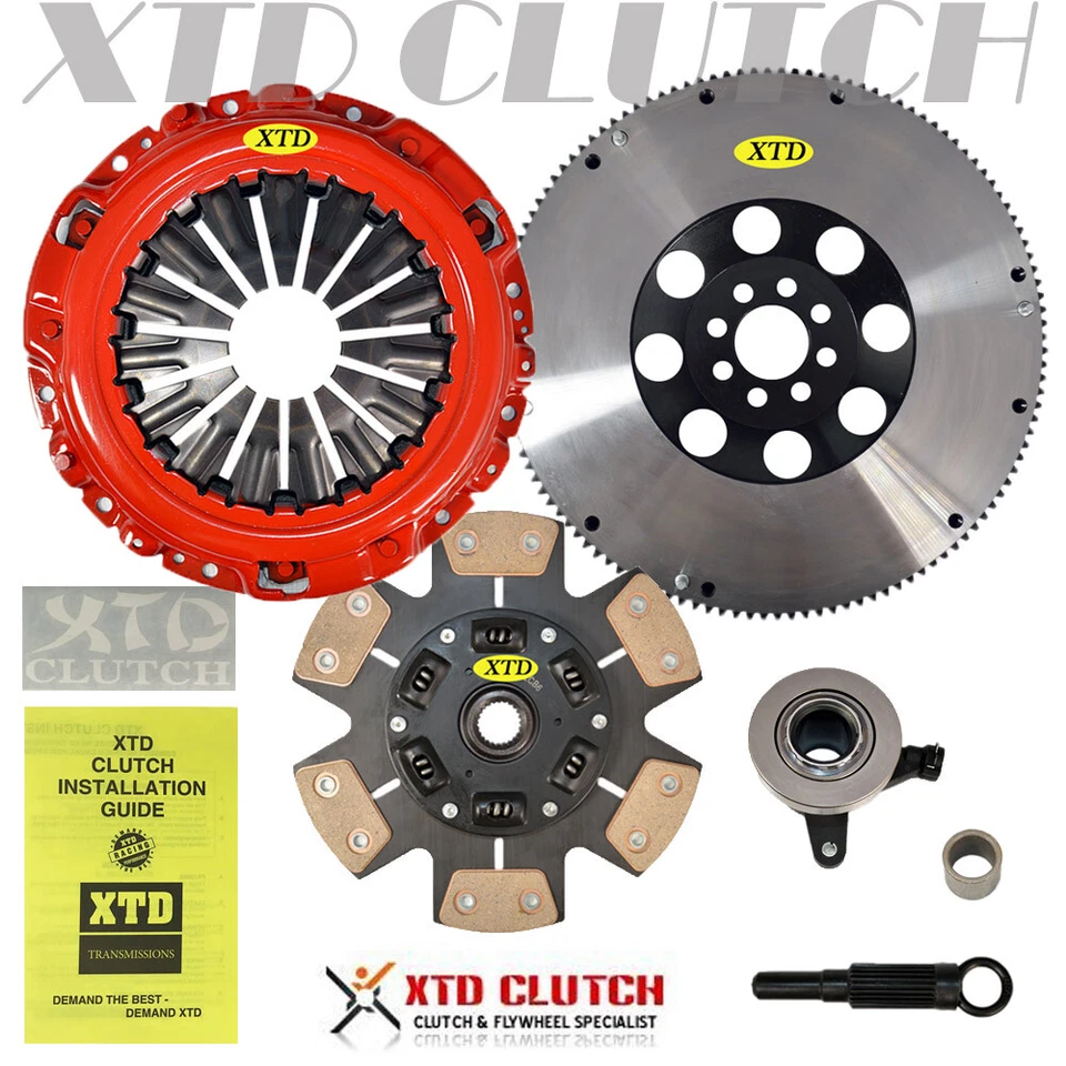 KIT DE VOLANTE DE INERCIA DE UNA SOLA MASA EMBRAGUE Y LUZ ETAPA 3 PARA INFINITI G37 2008-2013  Foto 1 de 4