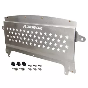 Silver Aluminum Skid Plate for 2014-2020 BMW F80 M3 F82 F83 M4 S55 3.0L Turbo - Picture 1 of 9