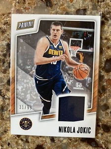 Nikola Jokic #/99 SP Panini Vatertag 2019 Relikt MVP Nuggets - Bild 1 von 2