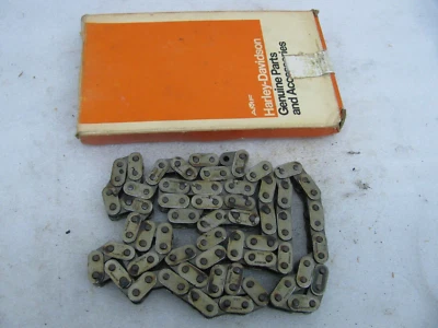 Cadena trasera original Harley Davidson 40005-73 1973 1974 Z90 NOS Foto 1 de 4