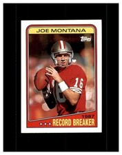 JOE MONTANA YOU PICK .99 UNLIMITED SHIPPING HIGH GRADE CARDS SAN FRANCISCO 49ERS