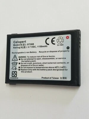 Аккумулятор Celxpert ST26B 3,7 В 1150 мАч для телефона IMate SPI SP3 SP5 Tornado Typhoon - Изображение 1 из 3
