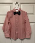 NEW Calvin Klein Dress Button Down Shirt & Bowtie Toddler Boys  4T