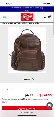 bolsa de couro masculina usada - Imagem 1 de 4