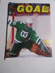 NHL Goal Magazine Feb 16 1985 program New York Islanders vs Hartford Whalers - Picture 1 of 7