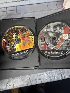Sony - PlayStation 2 PS2 - Metal Gear Solid 2 And 3 - Disc Only - Picture 1 of 6