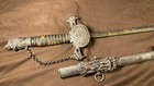 Antique Knights of Pythias FCB Ceremonial Sword w Scabbard Regalia Co. NY