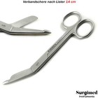 Verbandsschere Lister Verband Schere Pflasterschere Rettungsschere 14cm