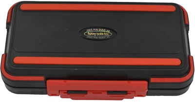 Caja de aparejos de pesca señuelo compartimentos impermeables gancho de 2 capas estuche de almacenamiento gancho Foto 1 de 4