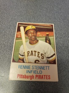 1975 Hostess #131 Rennie Stennett Pirates SP NM