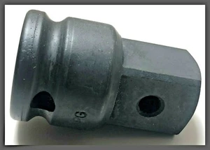 Adaptador de enchufe de impacto A0812 1/2" Square Drive hembra x 3/4" macho ATP Ozat - Imagen 1 de 6