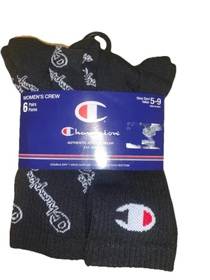 Pack de 6 calcetines Champion para mujer talla 5-9 Foto 1 de 3