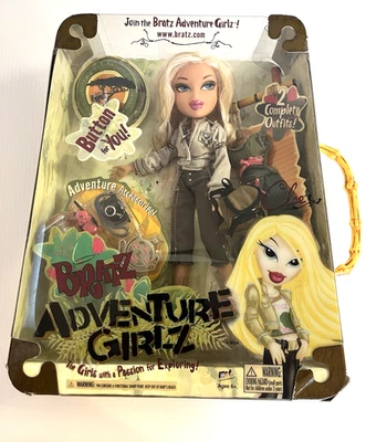 New Sealed Bratz Adventure Girlz Cloe Retired Brats Doll Toy In Package On Card - Image 1 of 4