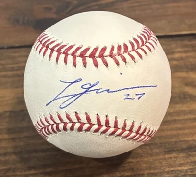 Auténtico Béisbol Beckett Rawlings ROMLB Firmado Lucas Giolito Medias Blancas Medias Rojas Foto 1 de 3