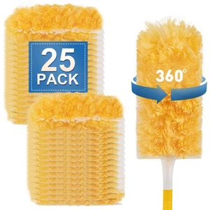 25-Pack Heavy Duty Duster Refills – Compatible with Swiffer 360° Duster - Picture 1 of 6