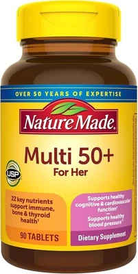 Nature Made Multivitamin For Women 50+ No Iron, Multivitamins for Women 50 Plus - Image 1 of 4